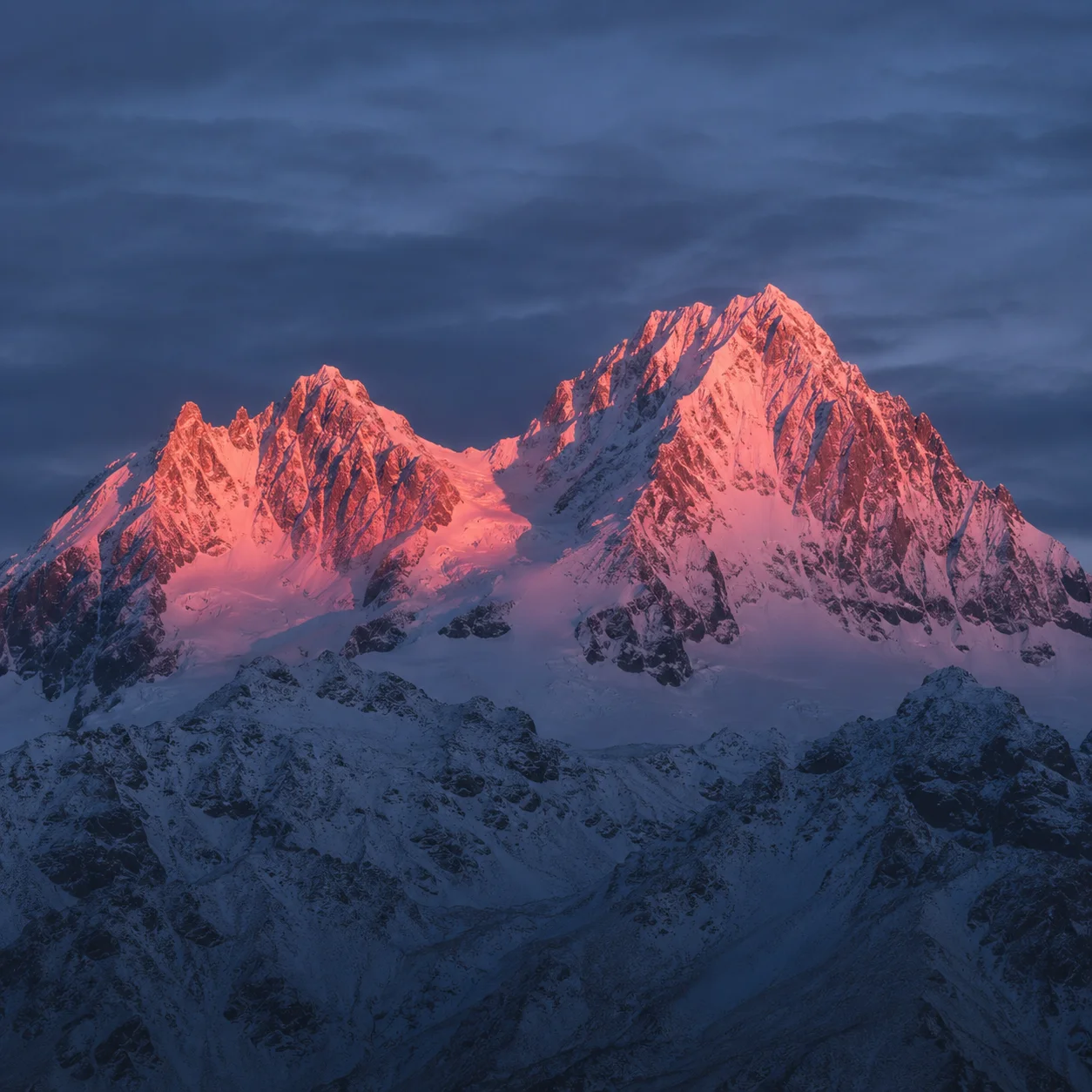 Alpengloed