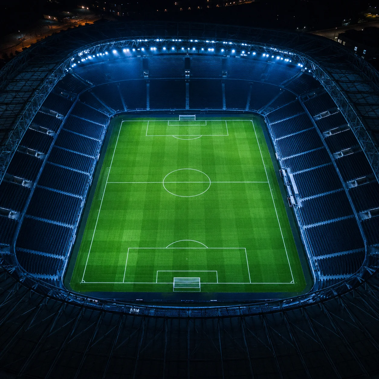 Voetbal – Blauw Stadion